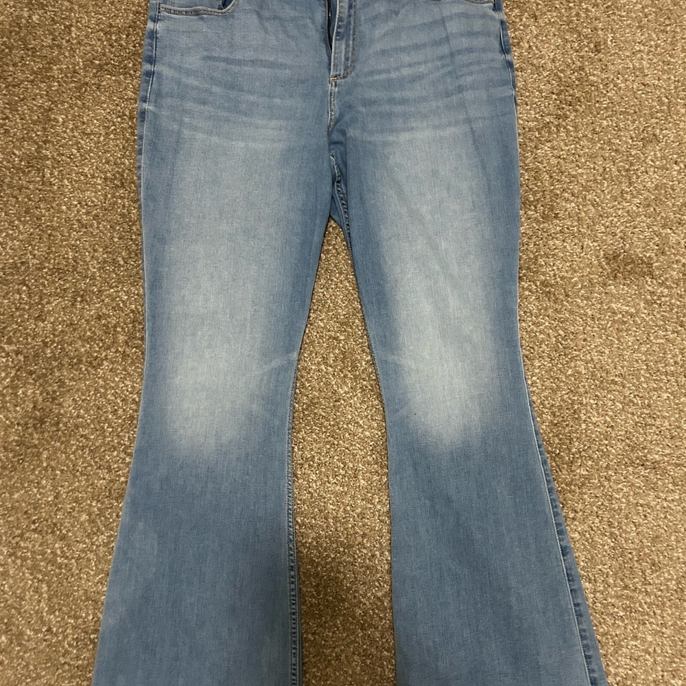 Hollister Light Blue Flare Jeans